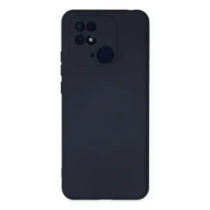 Xiaomi Redmi 10c Kılıf Nano İçi Kadife Silikon - Lacivert
