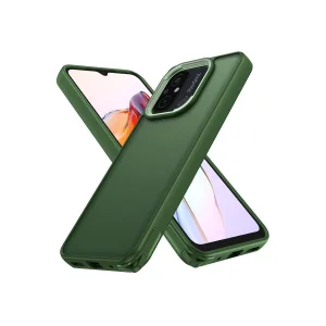 Xiaomi Redmi 12c Kılıf Elegant Kapak - Yeşil