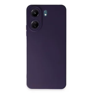 Xiaomi Redmi 13c Kılıf Nano İçi Kadife Silikon - Mor