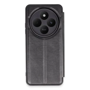 Xiaomi Redmi 14c Kılıf Flip Cover - Siyah