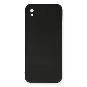 Xiaomi Redmi 9a Kılıf Nano İçi Kadife Silikon - Siyah