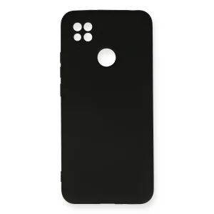 Xiaomi Redmi 9c Kılıf Nano İçi Kadife Silikon - Siyah