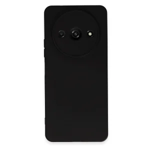 Xiaomi Redmi A3 4g Kılıf Nano İçi Kadife Silikon - Siyah