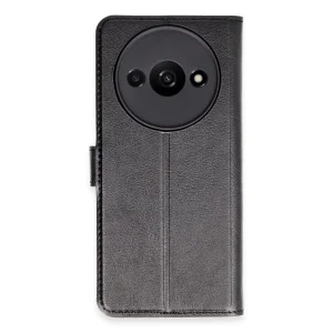 Xiaomi Redmi A3 4g Kılıf Trend S Plus Kapaklı Kılıf - Siyah