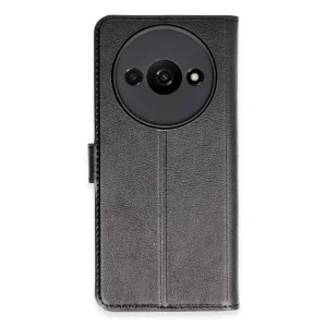 Xiaomi Redmi A3 4g Kılıf Trend S Plus Kapaklı Kılıf - Siyah