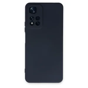 Xiaomi Redmi Note 11 Pro Plus 5g Kılıf Nano İçi Kadife Silikon - Lacivert