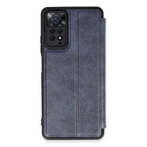Xiaomi Redmi Note 12 Pro 4g Kılıf Flip Cover - Lacivert