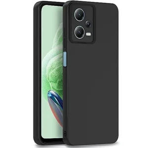 Xiaomi Redmi Note 12 Pro 5g Kılıf Nano İçi Kadife Silikon - Siyah