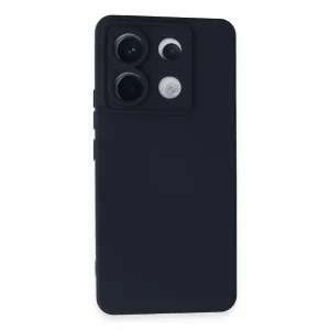 Xiaomi Redmi Note 13 Pro 5g Kılıf Nano İçi Kadife Silikon - Lacivert