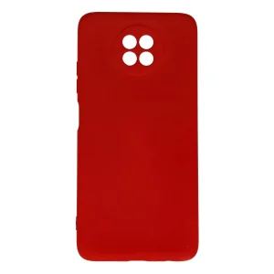 Xiaomi Redmi Note 9 5g Kılıf Nano İçi Kadife Silikon - Kırmızı