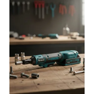 Yandan Sıkma Somun İşlemleri İçin 21V Akülü Cırcır Anahtar