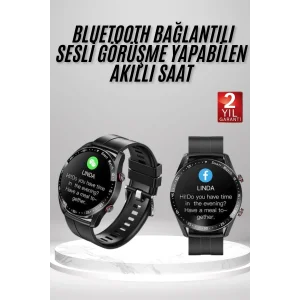 Yeni Model Akıllı Saat GPS Uyumlu Uyku ve Sağlık Takibi Sesli Görüşme