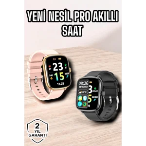 Yeni Nesil Akıllı Saat Arama Bildirimleri, Uyku & Kalp Atış Takibi