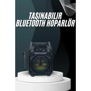 Yeni Nesil Bluetooth Hoparlör USB TF Kart Girişli Çoklu Bağlantı