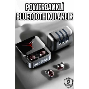 Yeni Nesil Powerbankli Bluetooth Bağlantılı Kablosuz Kulaklık