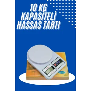 Yeni Nesil Taşınabilir Dijital Hassas Mutfak Tartısı Mutfak Terazisi Hassas Ölçüm 10 Kg