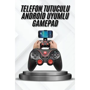 Yeni Nesil X3 Gamepad Android Uyumlu Telefon Tutucu Özellikli Joystick