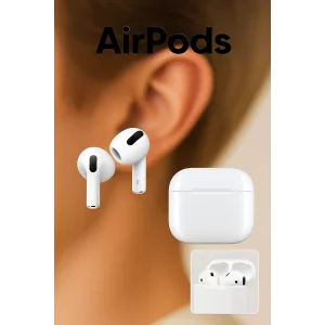 Yeni Seri AirPods 4. Nesil Bluetooth Kulak İçi Kulaklık ANC – iOS & Android Uyumlu