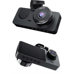 Yol Kayıt Araç Kamerası HD DVR 3 Kameralı 2.0in Ekranlı Ön İç Arka