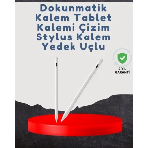 Yüksek Hassasiyetli Eğim Sensörlü Dijital Kalem – USB-C Hızlı Şarjlı