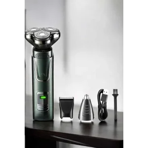 Yüksek Performanslı 3 Başlıklı Profesyonel Tıraş Makinesi