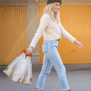 Yumurcak Shop® Ergonomik Poşet Taşıma Aparatı – Ağır Yük Taşıyıcı Tutacak, Elden Kesme Yapmayan Kolay Taşıma Kancası, Market ve Alışveriş Çantası Taş