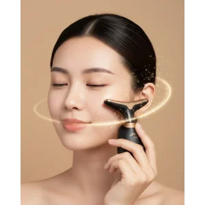 Yüz Masaj Aleti Boyun ve Yüz EMS Güzellik Cihazı Cilt Sıkılaştırma Cilt Gençleştirme Cihazı