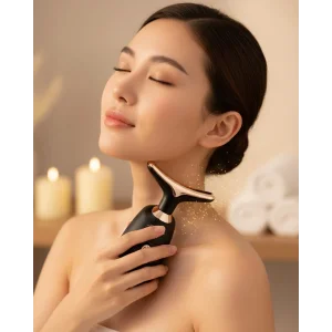 Yüz Ve Boyun Kırşıklık Giderici Ems Güzellik Cihazı Yüz Masaj Aleti