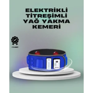 Zayıflama ve Masaj İçin Mıknatıslı Elektrikli Titreşim Kemeri – 7.2W Güç