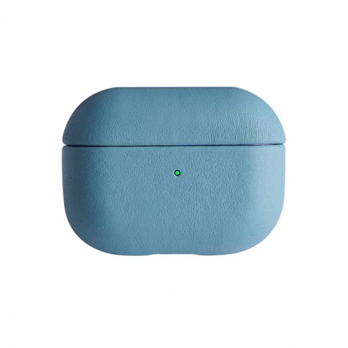 Airpods 3 (3.nesil) 405 Deri Kılıf - Sierra Blue