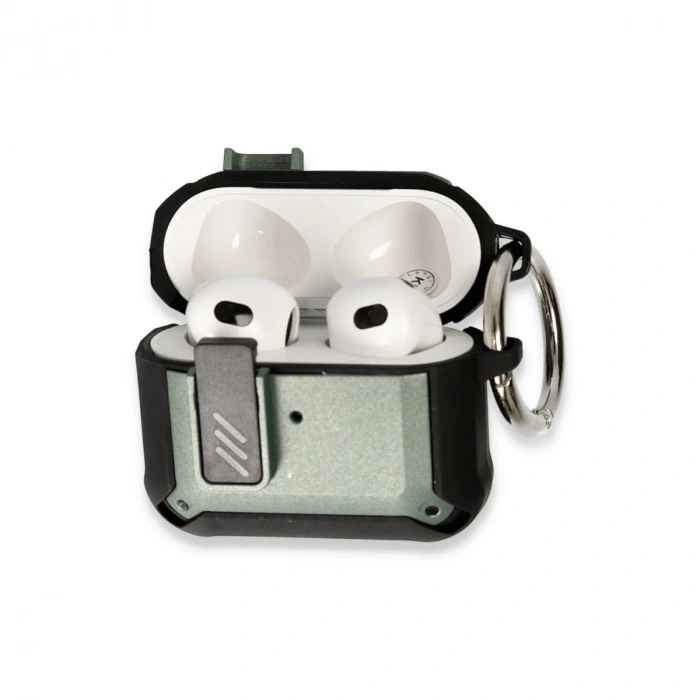 Airpods 3 (3.nesil) Truva Kılıf - Yeşil