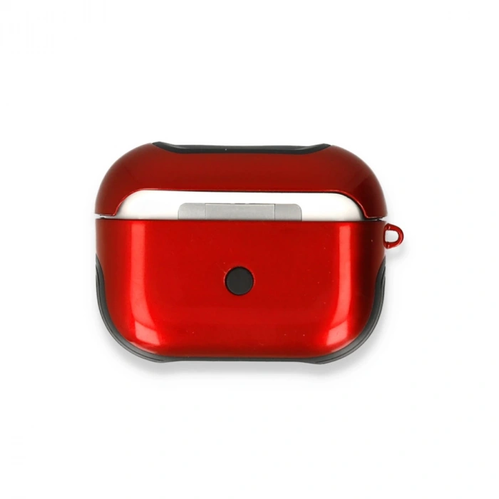 Airpods Pro (1.nesil) 3in1 Kılıf - Kırmızı