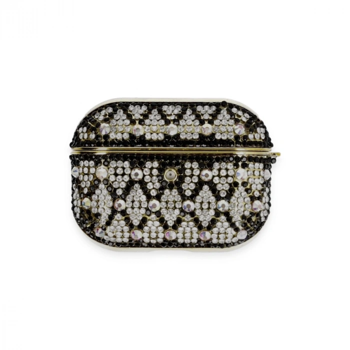 Airpods Pro 2 (2.nesil) Klor Taşlı Kılıf - Desen 2