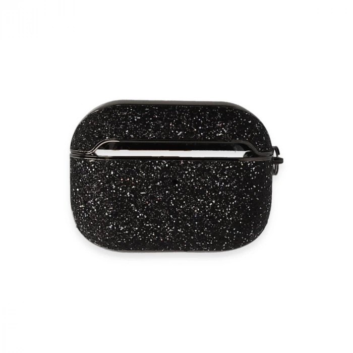 Airpods Pro 2 (2.nesil) Spell Simli Kılıf - Siyah
