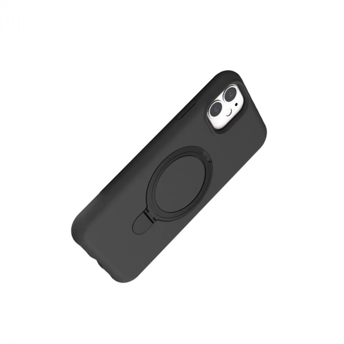 Apple İphone 11 Regal Magsafe Standlı Kapak - Titan Gri