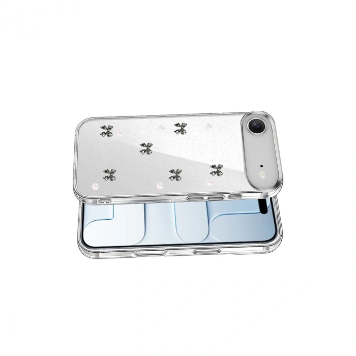 Apple İphone 17 Air Fiyonk Desenli Kapak - Desen 8