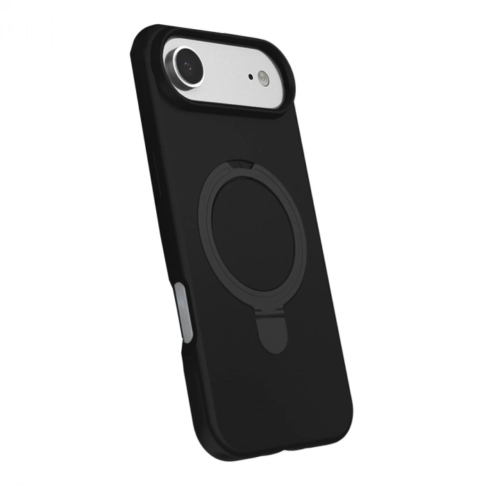 Apple İphone 17 Air Regal Magsafe Standlı Kapak - Siyah