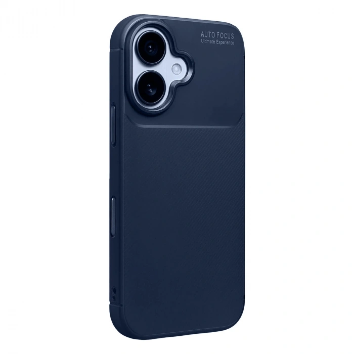 Apple İphone 17 Auto Focus Karbon Kapak - Lacivert