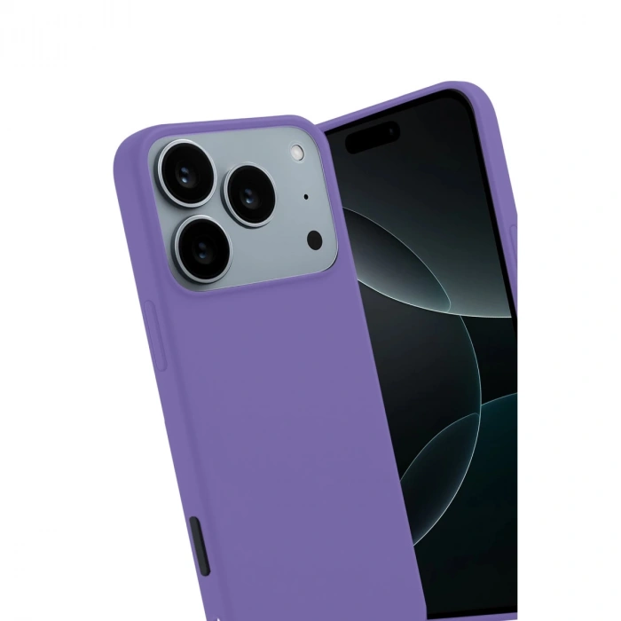 Apple İphone 17 Pro First Silikon - Lila
