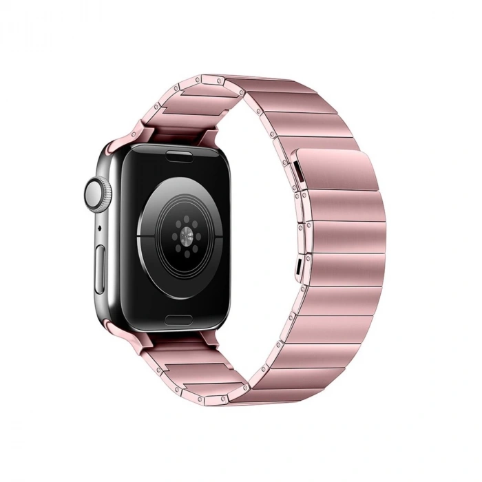 Apple Watch 38mm Kr404 Huks Kordon - Rose Gold