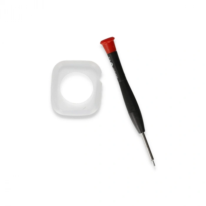 Apple Watch 45mm Metal Petek Kasalı Kordon - Gümüş