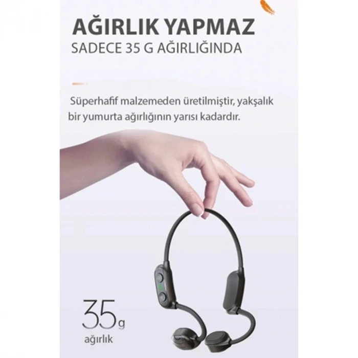 As10 Plus Suya Dayanıklı Bluetooth Kulaklık - Siyah