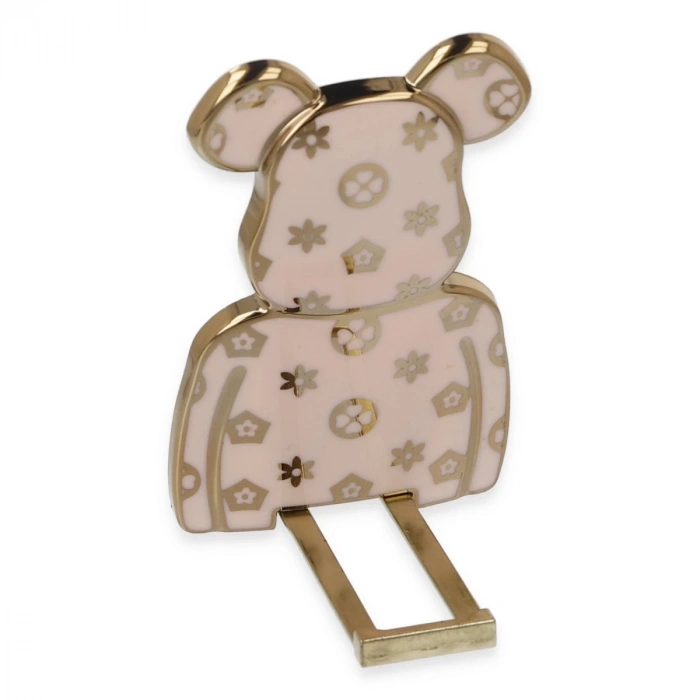 Astro Stand Ayıcık Desenli - Pembe