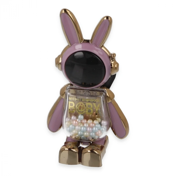 Astro Stand Tavşan Astronot - Mor