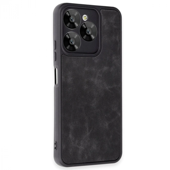 General Mobile Era 50 Kılıf Aras Deri Kapak - Siyah