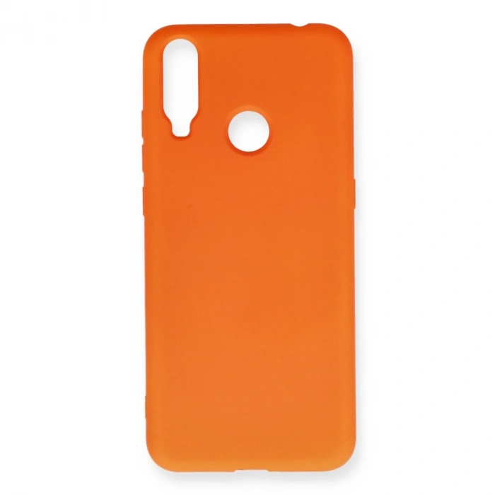 General Mobile Gm 10 Kılıf Nano İçi Kadife Silikon - Turuncu