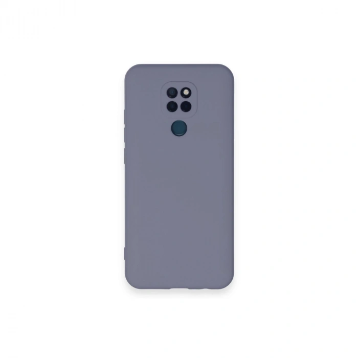 General Mobile Gm 20 Kılıf Nano İçi Kadife Silikon - Gri