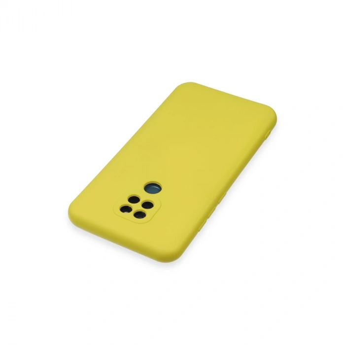General Mobile Gm 20 Kılıf Nano İçi Kadife Silikon - Sarı