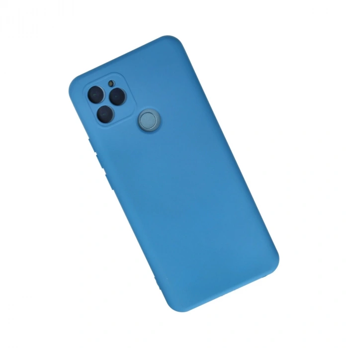 General Mobile Gm 21 Kılıf Nano İçi Kadife Silikon - Mavi
