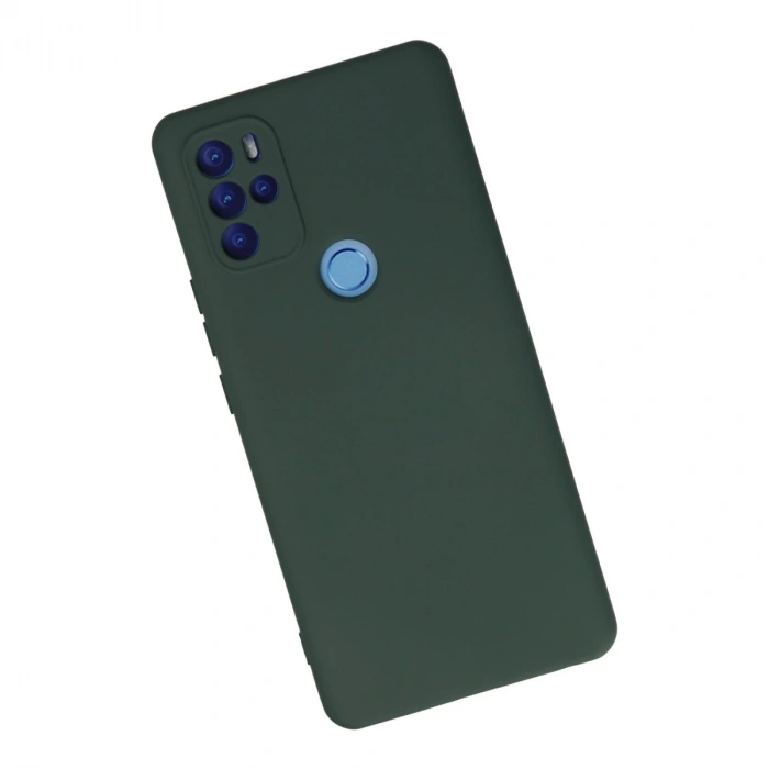 General Mobile Gm 21 Pro Kılıf Nano İçi Kadife Silikon - Koyu Yeşil